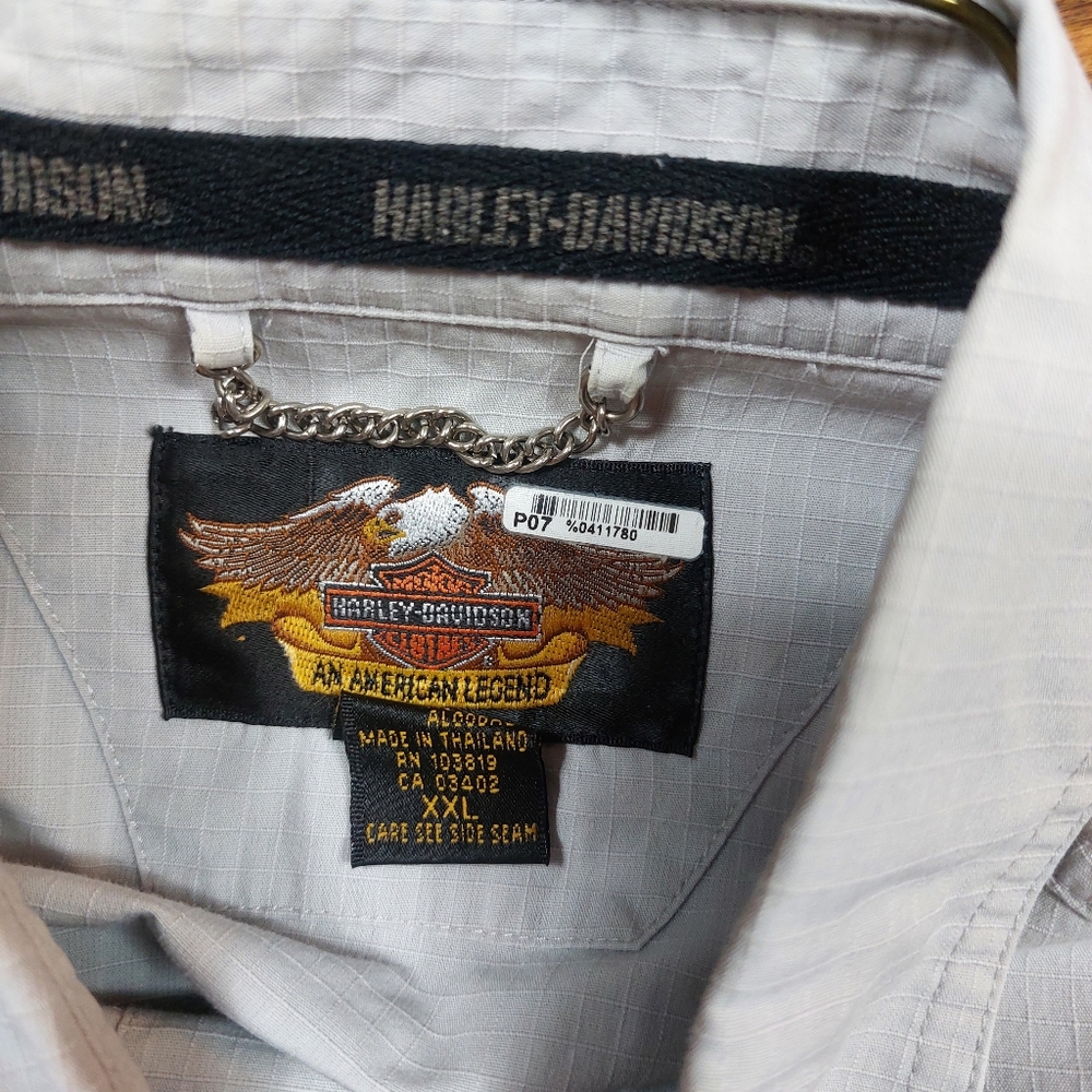 Harley Davidson Mens Button Downs Bundle - image 8